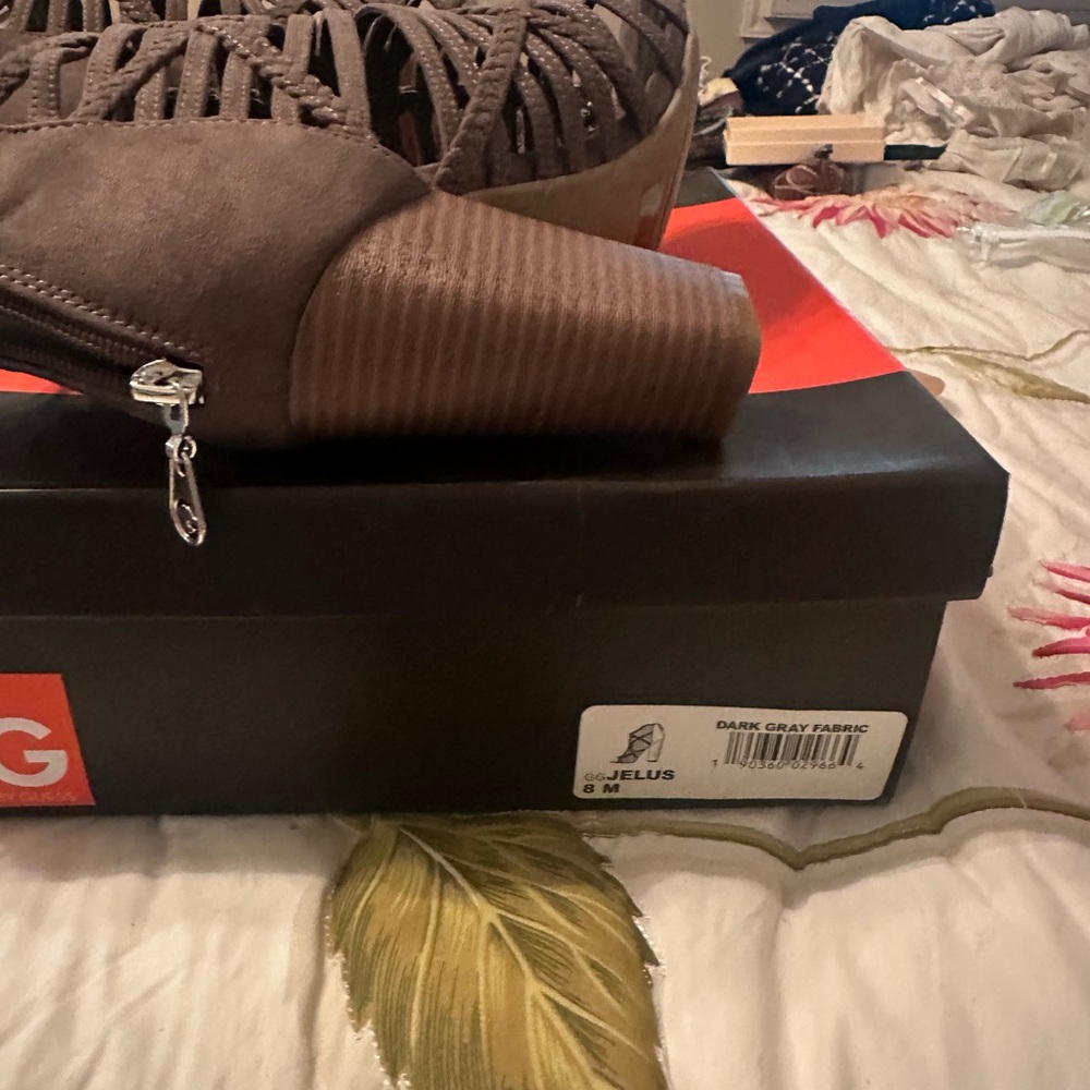 G By Guess Braided Strappy Sandals - Brown - image 2